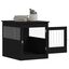 vidaXL Jaula para perros madera de ingeniería negro 64,5x80x71 cm, , large indicador imagen numero 4