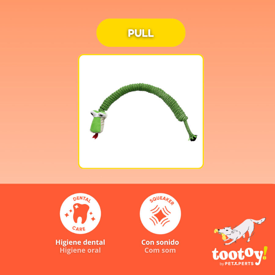 Tootoy! Serpiente Modedor de Cuerda para perros, , large Imagen numero 3