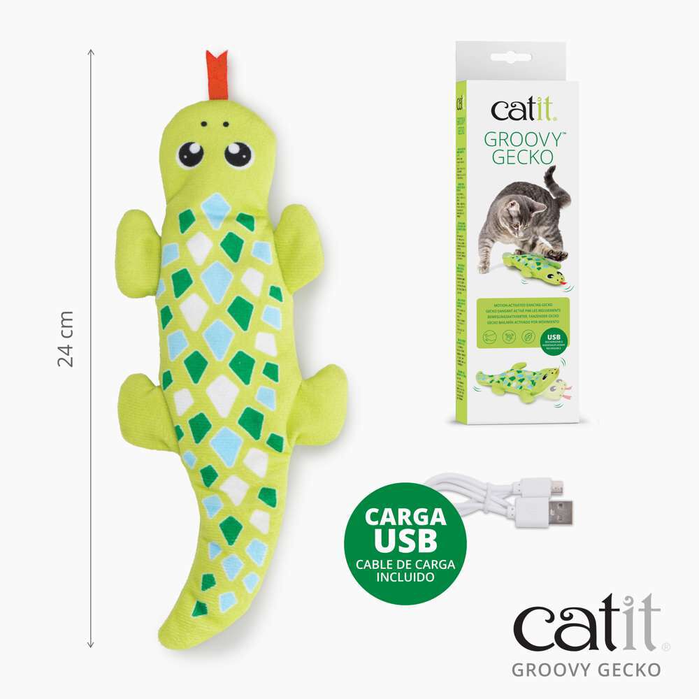 Catit Groovy Gecko, Verde, , large Imagen numero 5
