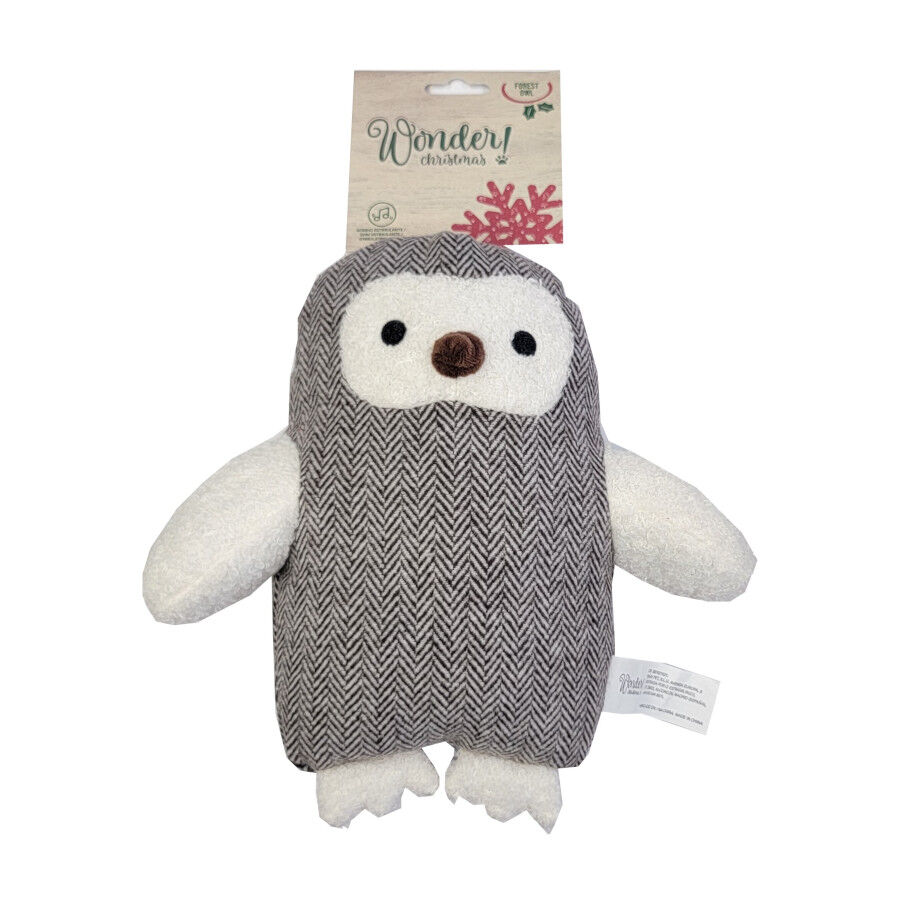 Wonder Christmas Peluche Forest Owl B&uacute;ho para perros, , large Imagen numero 6