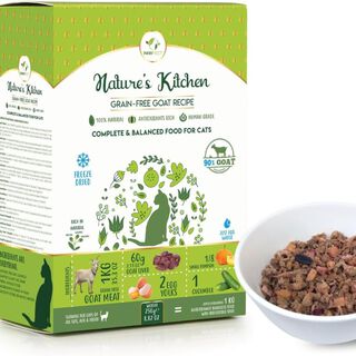 Pawfect Alimento completo y equilibrado sin cereales de cabra para gatos
