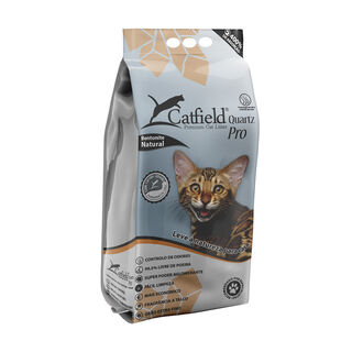 Catfield Premium Quartz Pro Arena Aglomerante para gatos