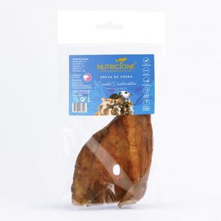 Nutricione Snack Oreja de cerdo para perros (pack de 5 uds)