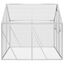 vidaXL Pajarera de aluminio color plateado 179x100x185 m, , large indicador imagen numero 15