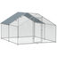 PawHut Gallinero para Exterior Plata, , large indicador imagen numero 6