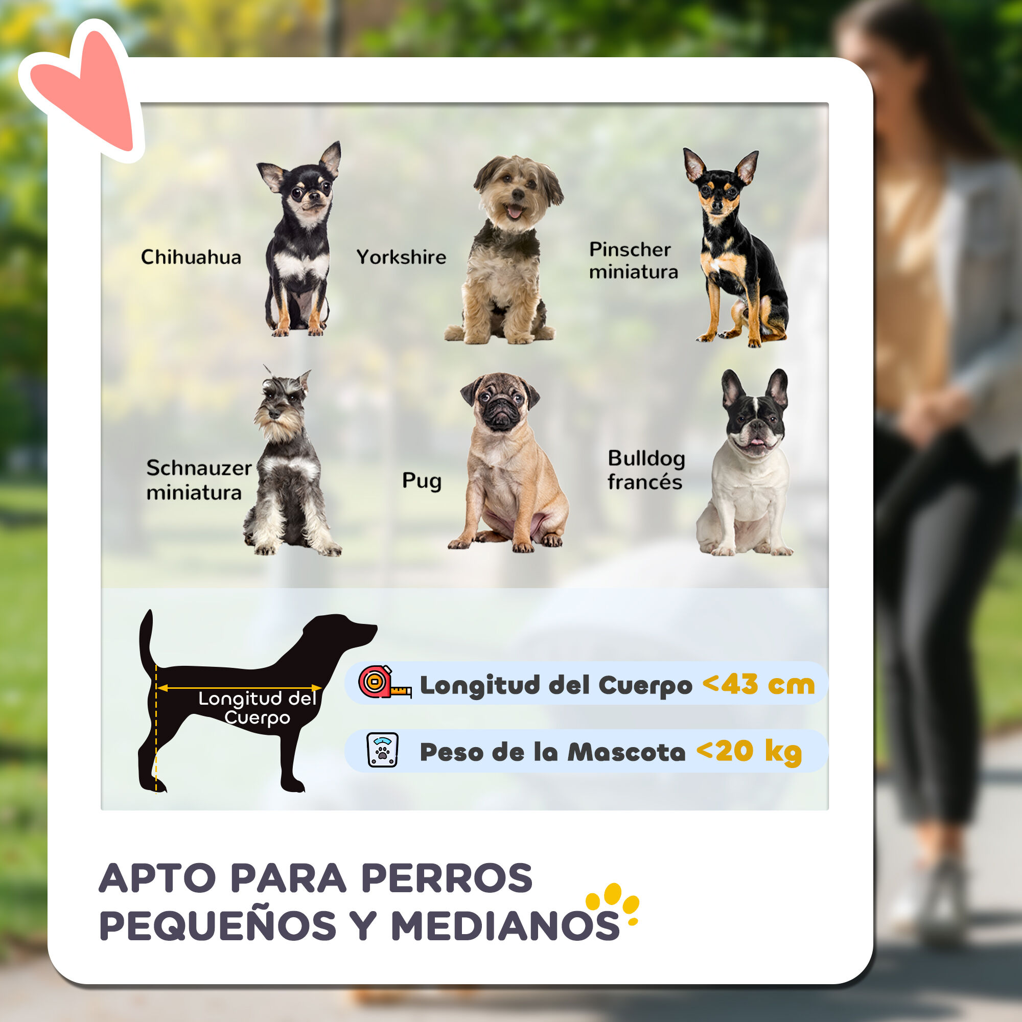 PawHut Cochecito para Perros Gris, , large Imagen numero 4