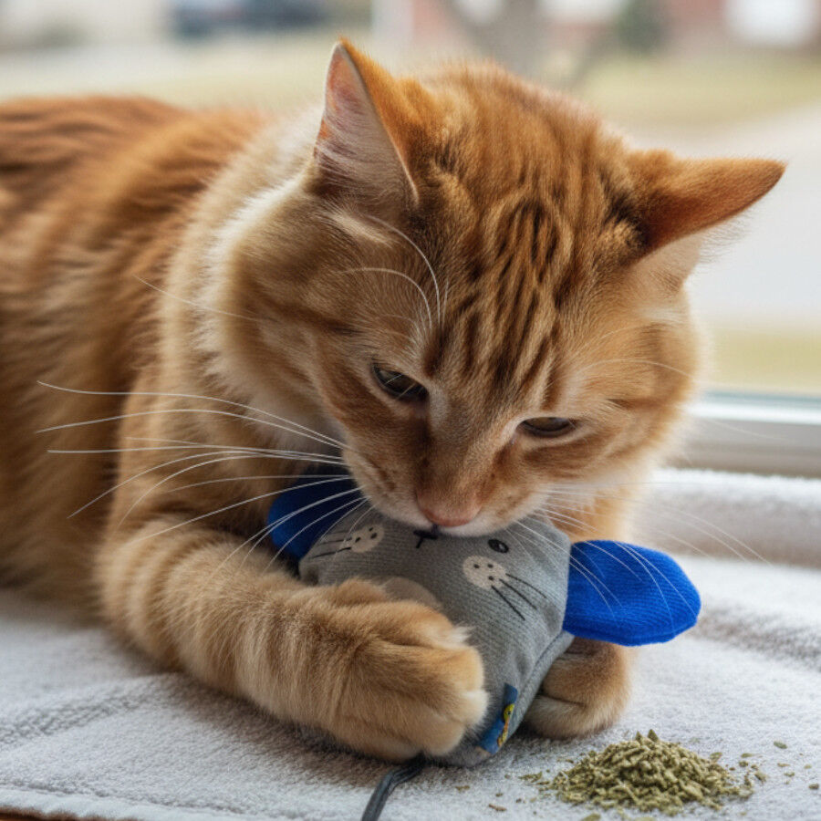 BAM! Peluche de Rat&oacute;n con Catnip para gatos, , large Imagen numero 4