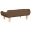 vidaXL Cama para perros de tela marrón 70x40x24 cm, , large indicador imagen numero 4