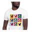 Mascochula camiseta hombre warhol personalizada con tu mascota blanco, , large indicador imagen numero 1