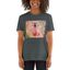 Macochula camiseta mujer lienzo personalizada con tu mascota gris oscuro, , large indicador imagen numero 3