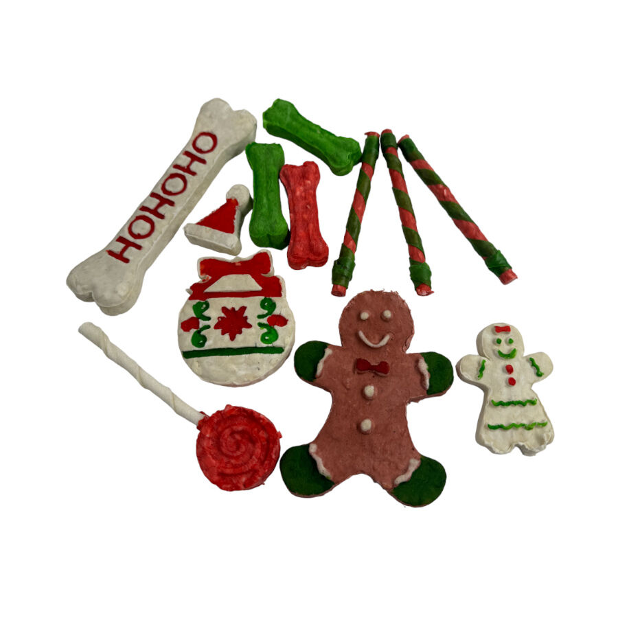 334 g Wonder Christmas Snacks Surprise Pack de Cuero para perros, , large Imagen numero 2