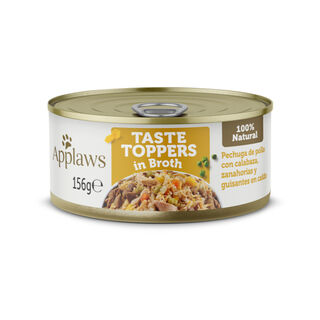 Applaws Taste Toppers Pollo con Vegetales en Caldo lata para perros