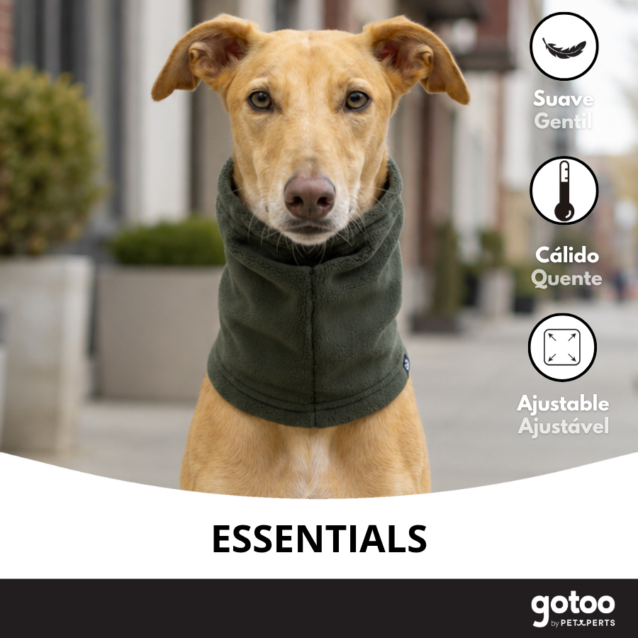 Gotoo Bufanda Polar Verde para perros, , large Imagen numero 6