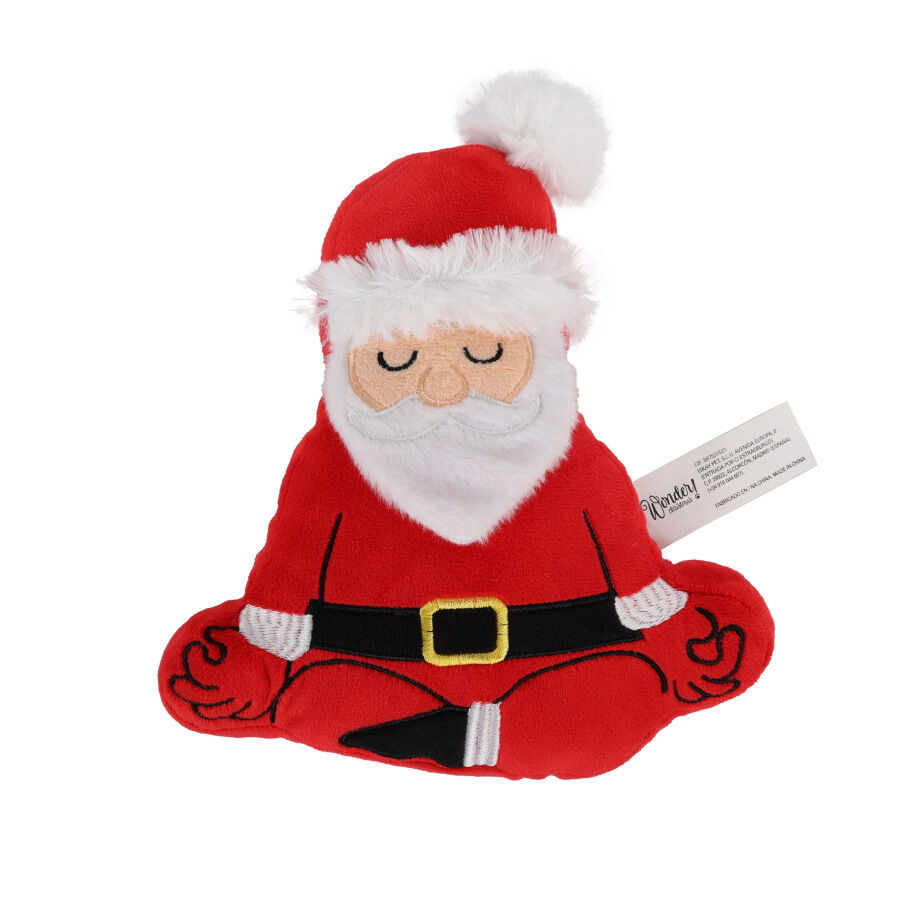 Wonder Christmas Yoga Santa peluche para perros, , large Imagen numero 4