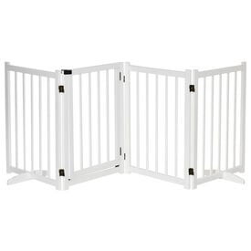 PawHut Barrera para Perros Blanco