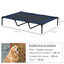 PawHut cama elevada transpirable para perros, , large indicador imagen numero 3