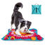 Nobleza - Alfombra Olfativa Juego de Inteligencia para Perros – Juguete Interactivos Snuffle Mat para Perros - Estera de Alimentación Lenta Portátil para Entrenamiento de Forrajeo, 70*70cm, , large indicador imagen numero 1