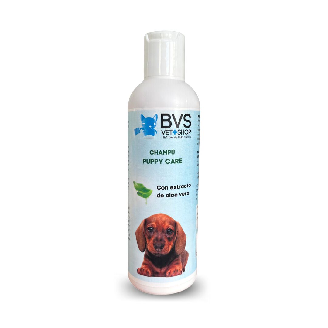 Champ&uacute; Puppy Care Extracto de Aloe Vera BVS | Champ&uacute; con extracto de aloe vera para proteger las pieles m&aacute;s sensibles., , large Imagen numero 1