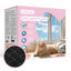 Nobleza Red Gatos Terraza 8x3m, Transparente Red para Gatos, Red Protección para Gatos Apto para Interior o Exterior Balcón Ventana Patio Escaleras, Incluye Set de Fijación, , large indicador imagen numero 1