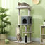 PawHut Árbol para Gatos Gris Claro, , large indicador imagen numero 2