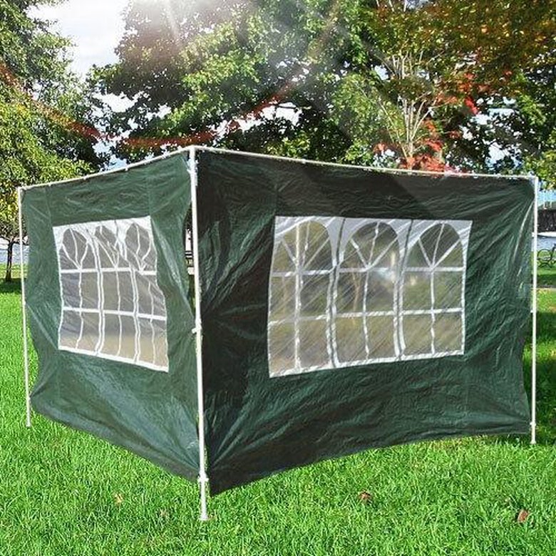 Paredes laterales Outsunny para carpa color Verde, , large image number null