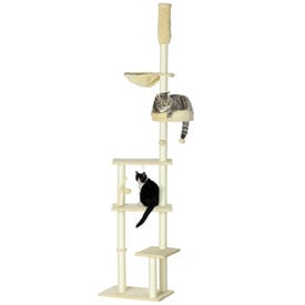 PawHut Árbol Beige para Gatos 