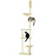 PawHut Árbol para Gatos Beige, , large indicador imagen numero 1