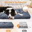 Nobleza Cama Perros Medianos, Cama Perro Lavable, Cama para Perros, Suave y Esponjoso, Cama de Perro Antideslizante, Gris Oscuro, 80x50cm, , large indicador imagen numero 3