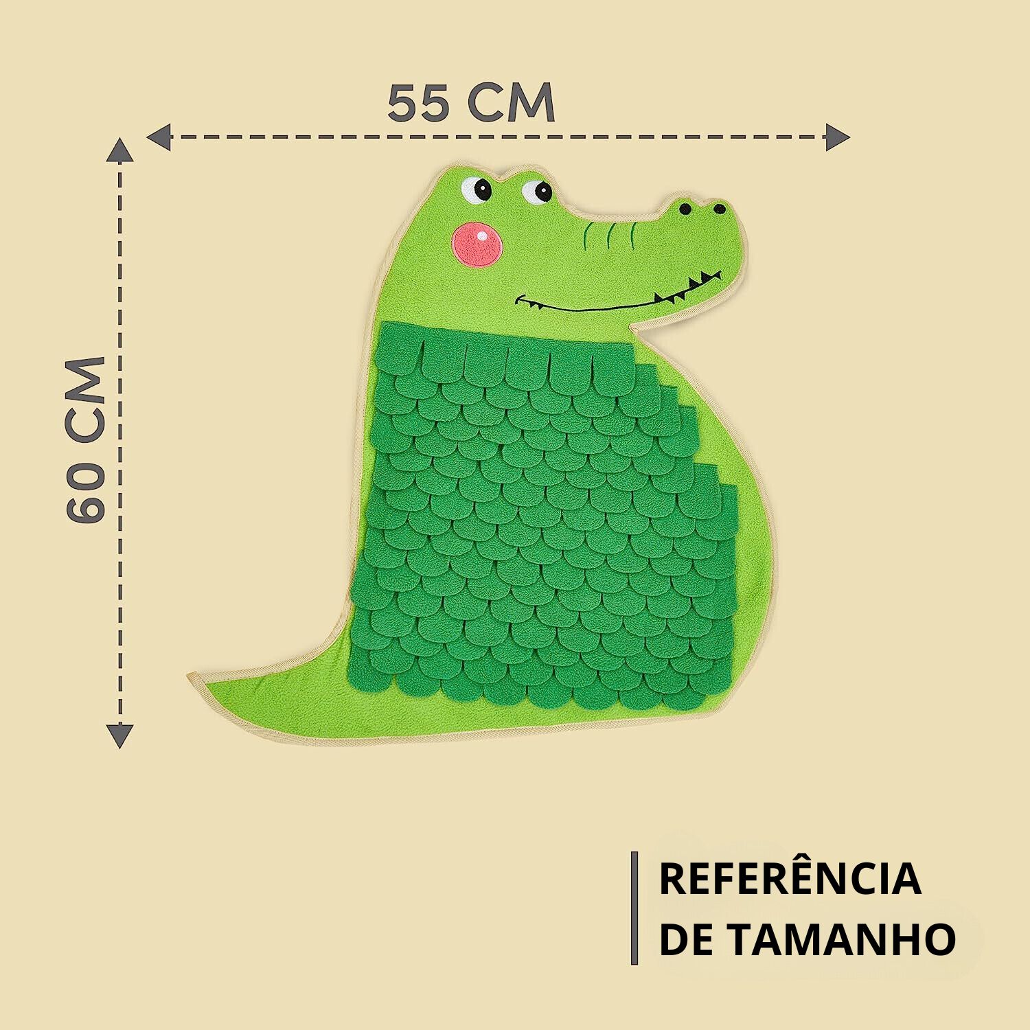 FOFOS | Actividad de Tapete para Olfatear Cocodrilo - Para Perro, , large Imagen numero 2