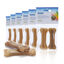 Nobleza - Hueso Prensado para Perros Fortalecedor de Dientes Stick Dental Dog Snack, Hueso de Nudillos de Cuero Crudo, Hueso para morder, 15cm,12pcs, , large indicador imagen numero 10