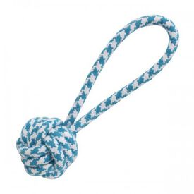Nudo con tirador para perros color Azul