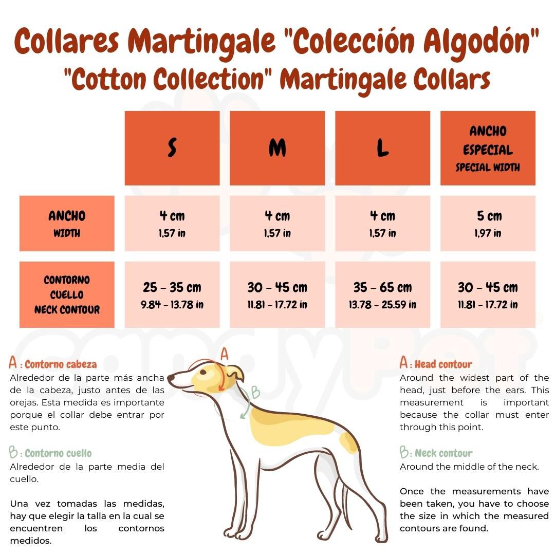 candyPet&reg; Collar Martingale para Perros - Modelo Multicolor, S, , large Imagen numero 2