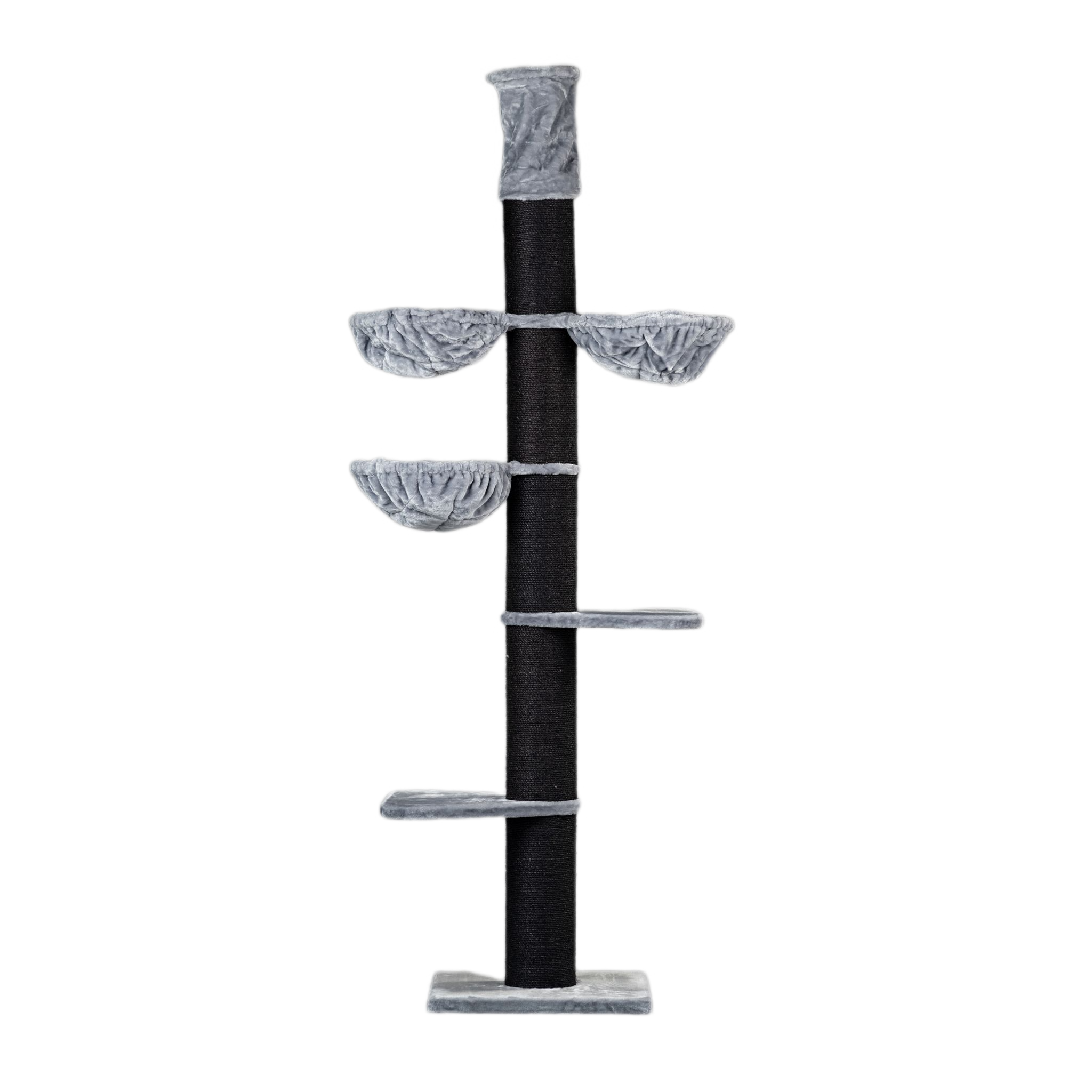 Rascador Maine Coon Tower Plus para gatos color Negro y gris, , large Imagen numero 1