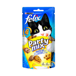 Felix Party Mix Queso Bocaditos para gatos