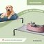 Cama elevada para mascotas | Aislante | 122 x 71 x 21 cm | Máx. 60 kg | Ligera | Resistente | Gris | Cleo | Mobiclinic, , large indicador imagen numero 5