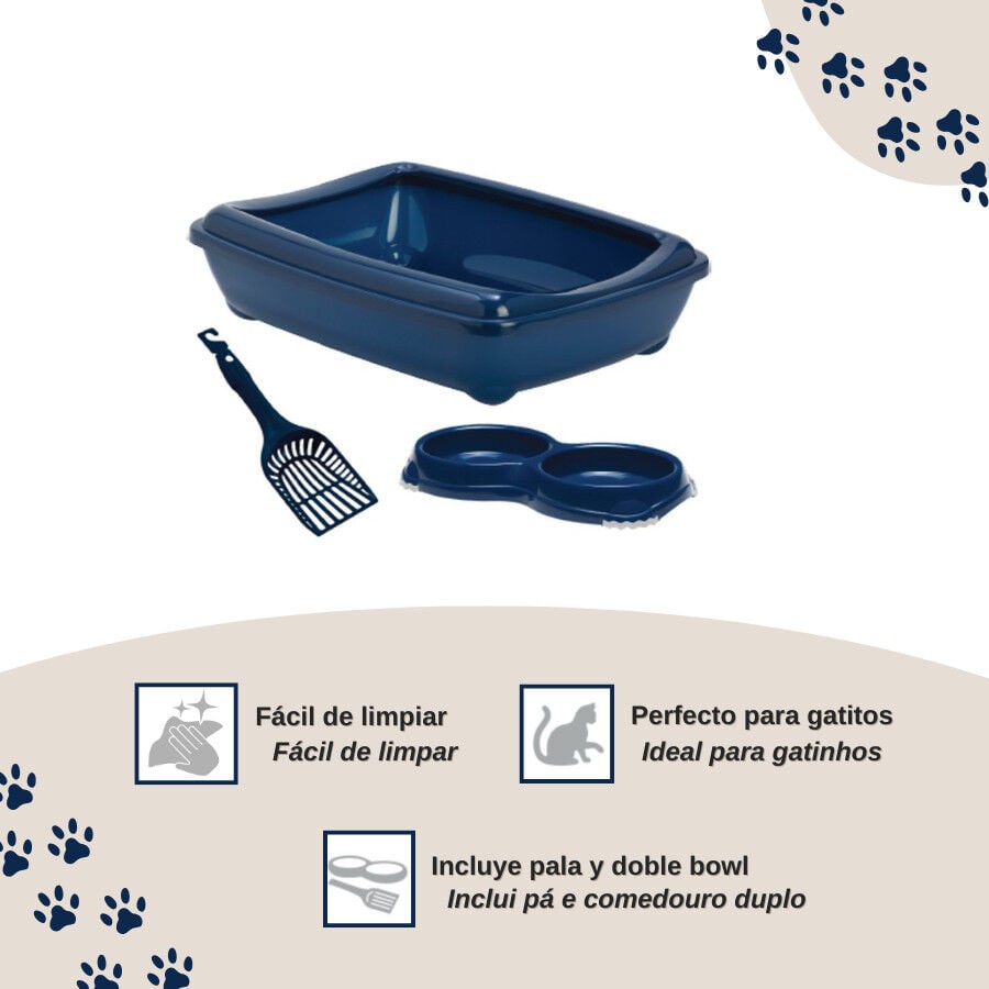 Nice Care Kit Azul para Gatos thumbnail