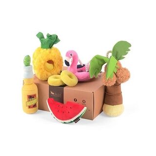P.l.a.y. Pet Lifestyle Tropical Collection Juguetes de Peluche para perros - 5 Multipack, P.l.a.y. Pet Lifestyle Tropical Collection Juguetes de Peluche para perros - 5 Multipack