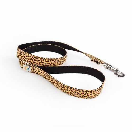 Correa Pamppy Leopardo Amarillo para perros, , large Imagen numero 1