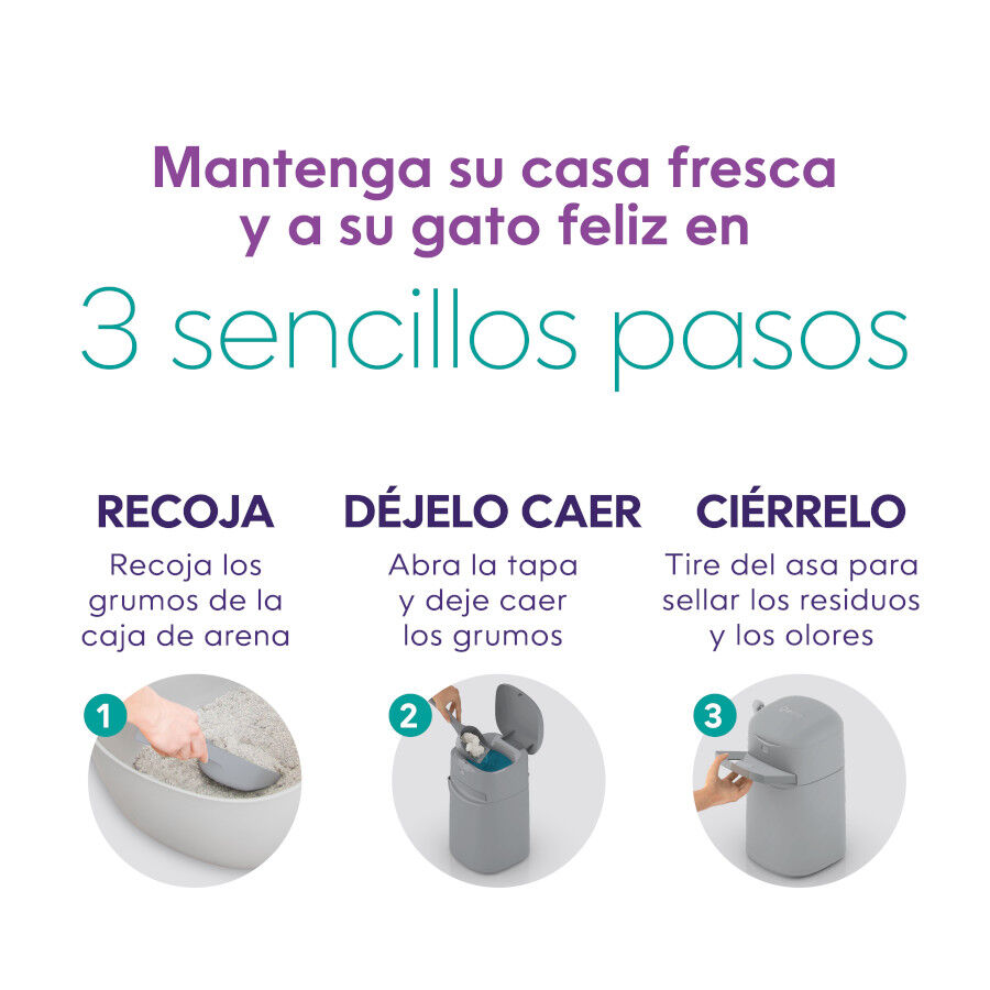 Litter Genie Cubo Easy Roll LitterLocker para gatos, , large Imagen numero 3