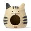 Gruta para gato de fieltro de lana n&oacute;rdico Yeti, , large indicador imagen numero 2