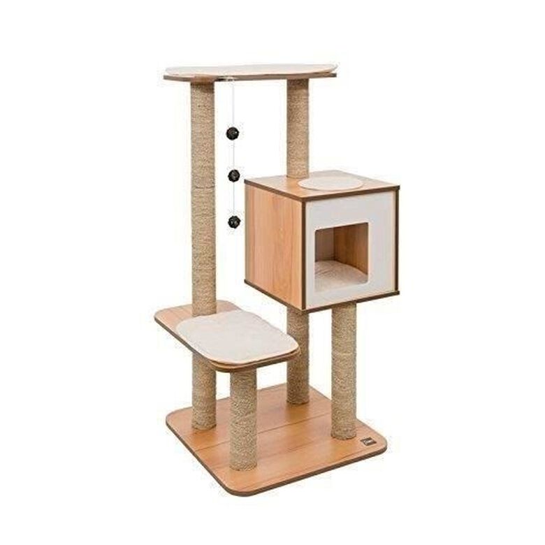 Vesper V-Base Rascador Con Juguete para gatos thumbnail