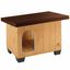 Caseta de madera Baita 80 Ferplast para perros color Marrón, , large indicador imagen numero 1