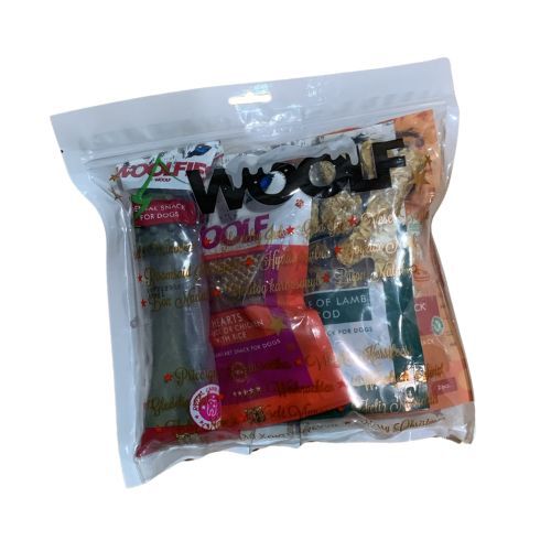 Woolf Bolsita Snacks navideñas para Perros