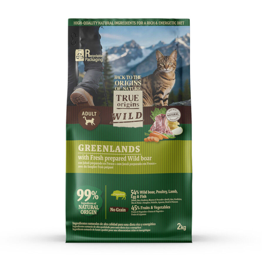 6 kg True Origins Wild Greenlands Jabal&iacute; pienso para gatos, , large Imagen numero 2