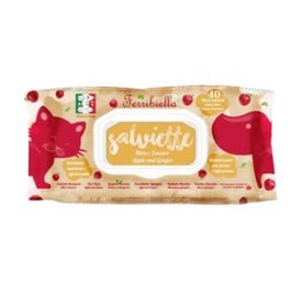 Ferribiella Toallitas de manzana y gengibre para perros