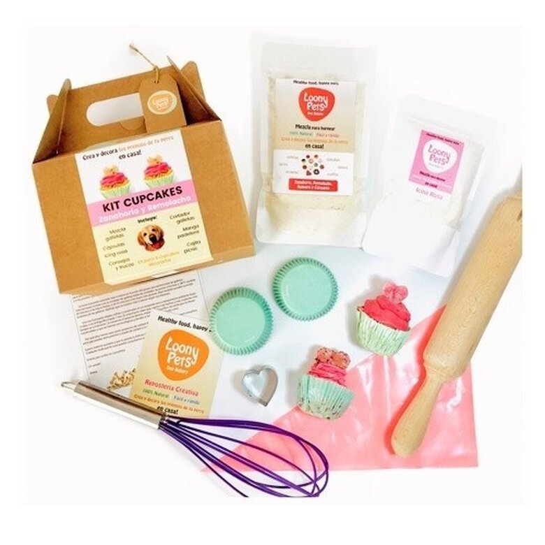 Loonypets kit de repostería canina cupcakes, , large image number null