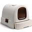 Caja cubierta de arena para gatos color Blanco, , large indicador imagen numero 2