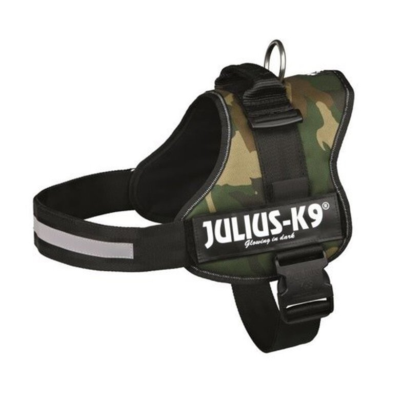 Julius-K9 arnés de fuerza camuflaje verde para perros, , large image number null