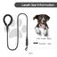 Nobleza Correa de Perro Reflectante de 1.5m, Correr Adiestramiento Correas Antitirones Extensibles Cuero Nylon con Acolchado C&oacute;modo, para Perro Peque&ntilde;o Perro Mediano y Perro Grande, , large indicador imagen numero 3