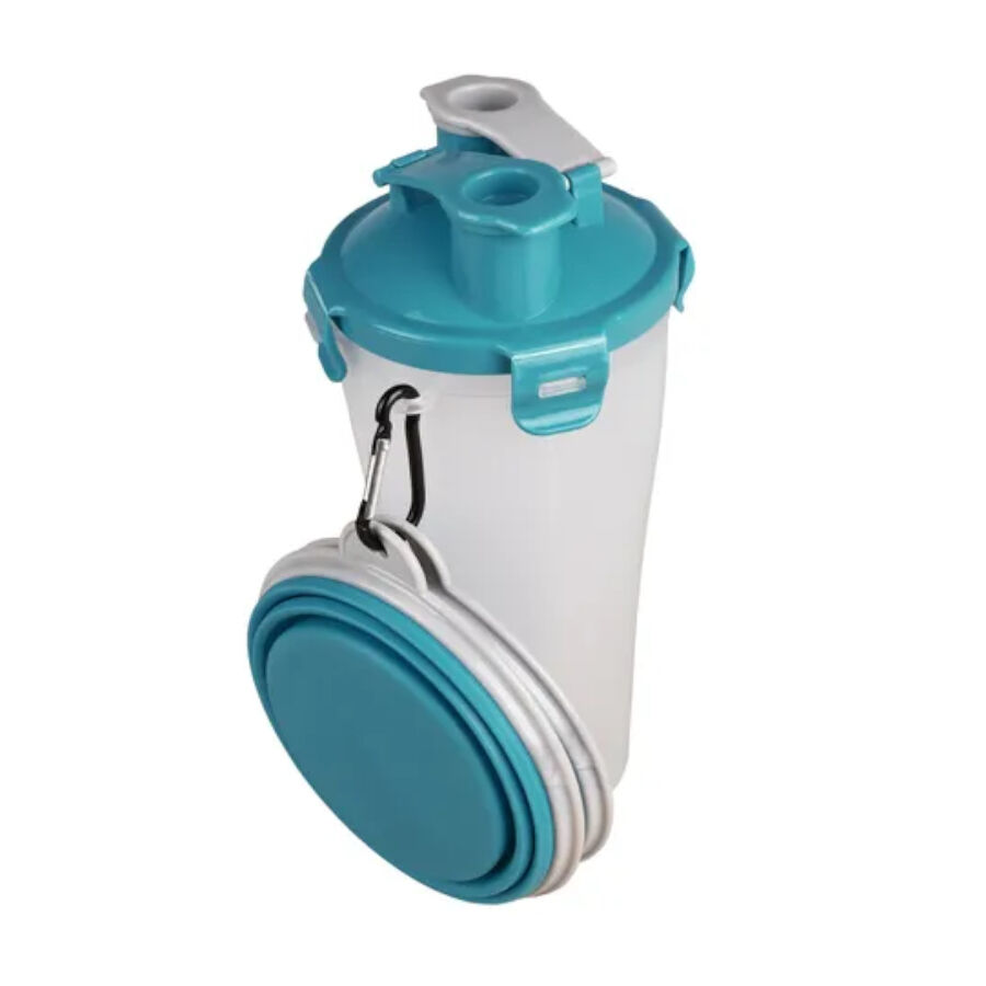 Flamingo Trinka Kit de Viaje Azul para perros y gatos, , large Imagen numero 1